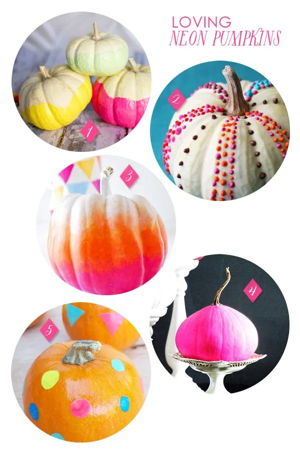neon-pumpkins