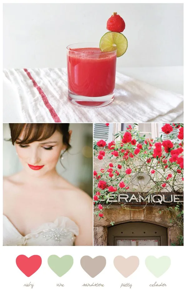 Ruby and Vine Color Palette | The Sweetest Occasion