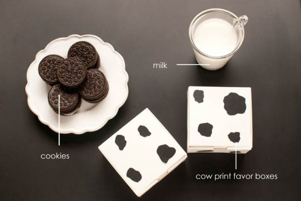 DIY Milk and Cookie Favors | The Sweetest Occasion