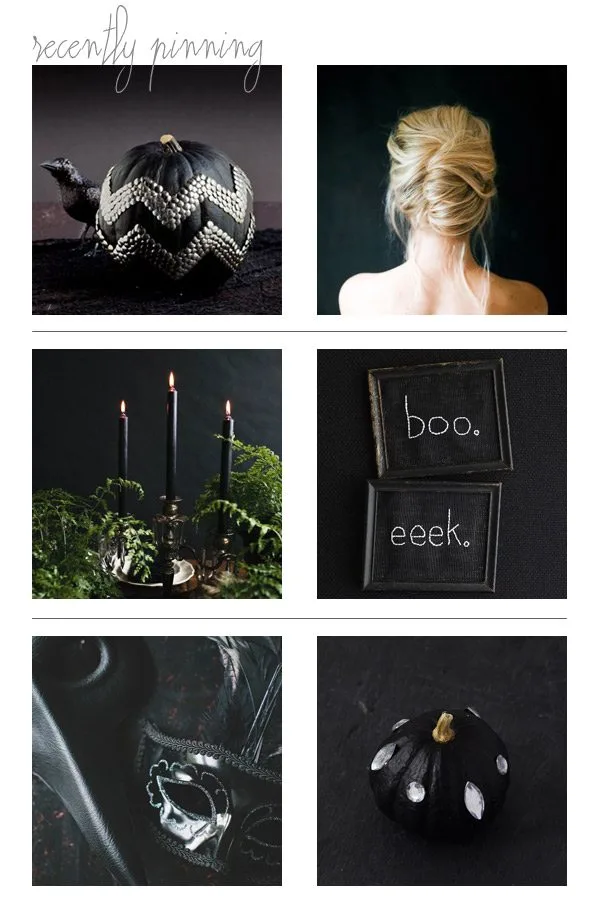Recently Pinning: Spooky Glam Halloween Decorations