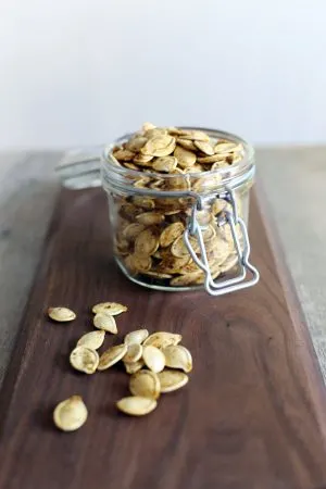 Roasted Pumpkin Seeds | The Sweetest Occasion