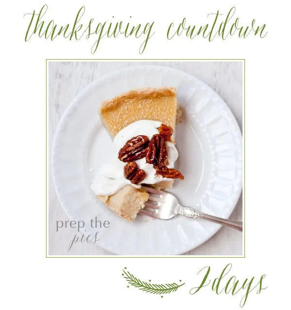 Thanksgiving Countdown | The Sweetest Occasion