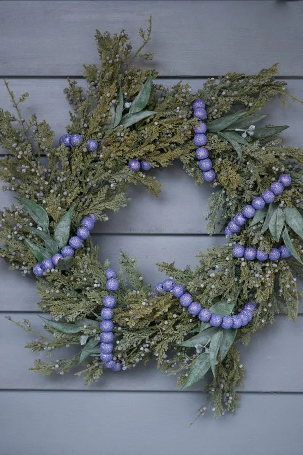 DIY Sugarplum Garland