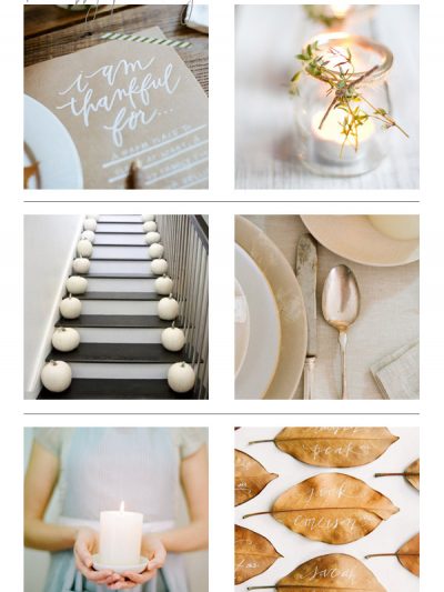 Recently Pinning: Elegant Thanksgiving Decor thumbnail