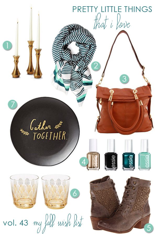 Favorite Fall Fashion and Accessories