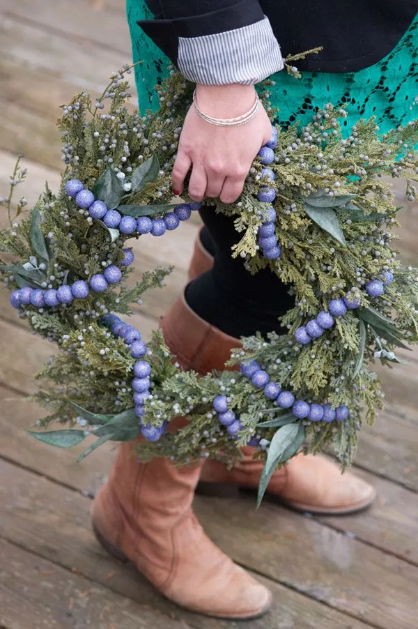 DIY Sugarplum Garland