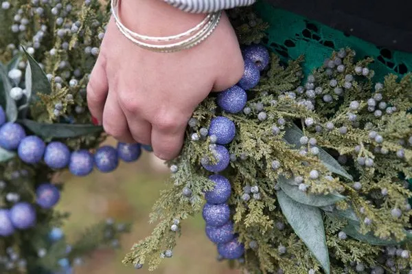 DIY Sugarplum Garland