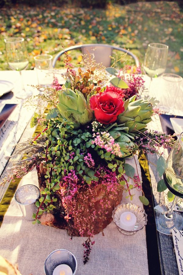 A Beautiful and Rustic Friendsgiving Dinner