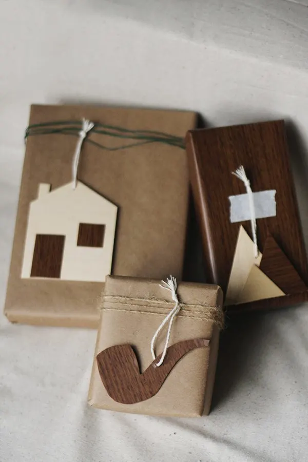 DIY Wooden Gift Tags