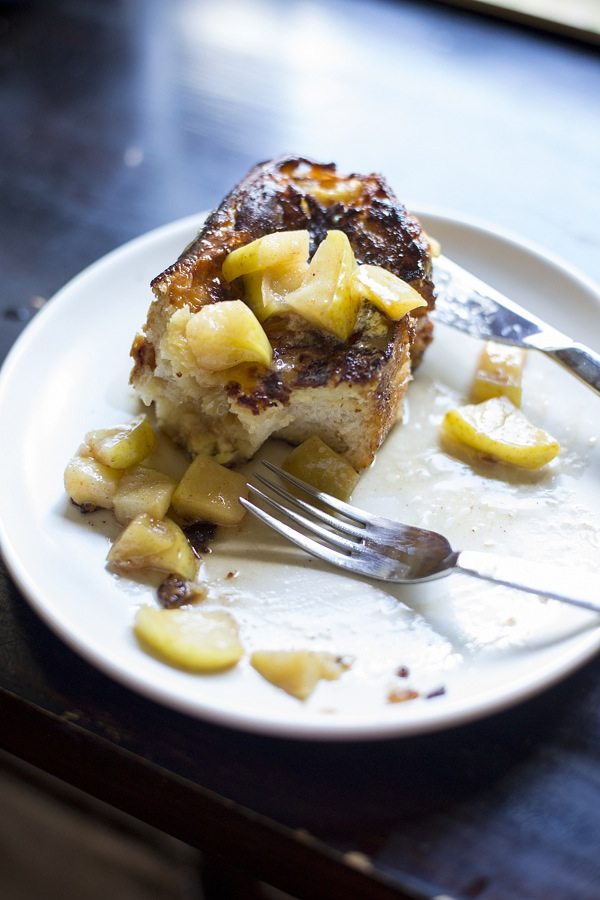 French Toast with Caramelized Apples