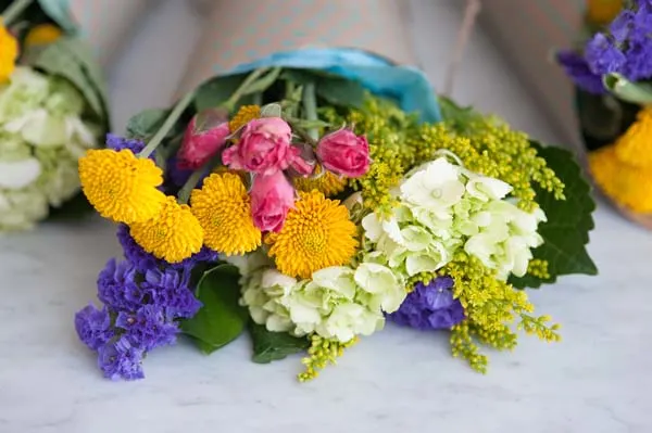 DIY Mini Valentines Day Bouquets