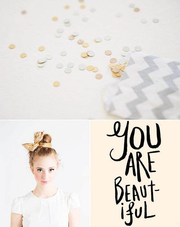 Color Palette: French Cream and Mint