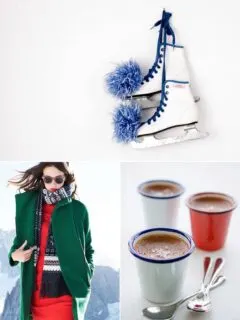 Color Palette: Olympics Blue and Rouge