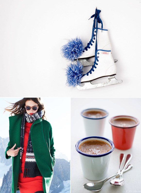 Color Palette: Olympics Blue and Rouge