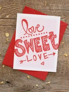 Love Sweet Love - Valentine's Day Printables