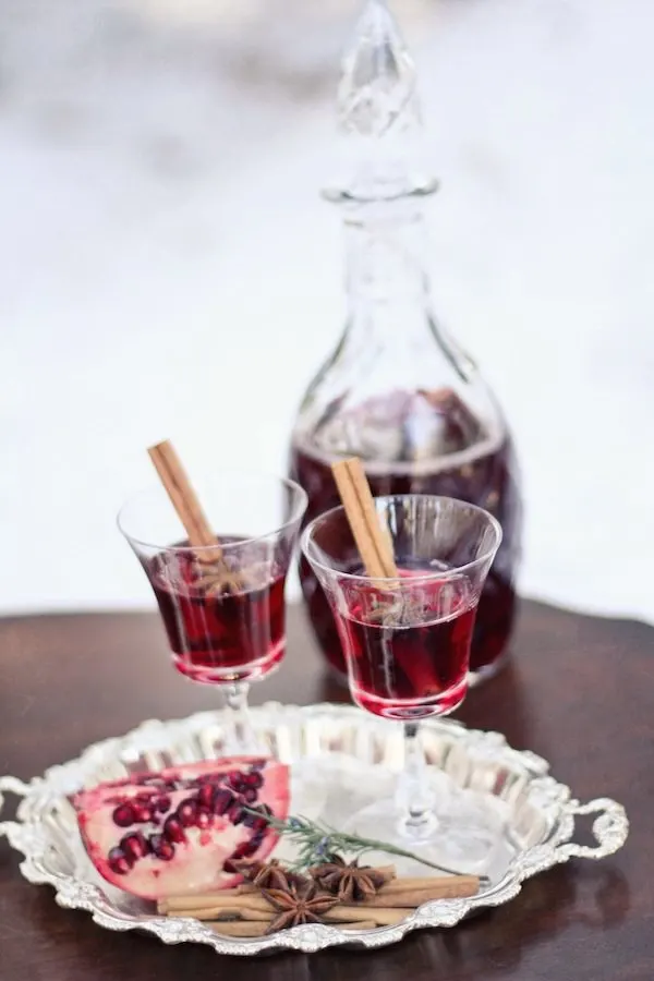 Pomegranate Mulled Wine