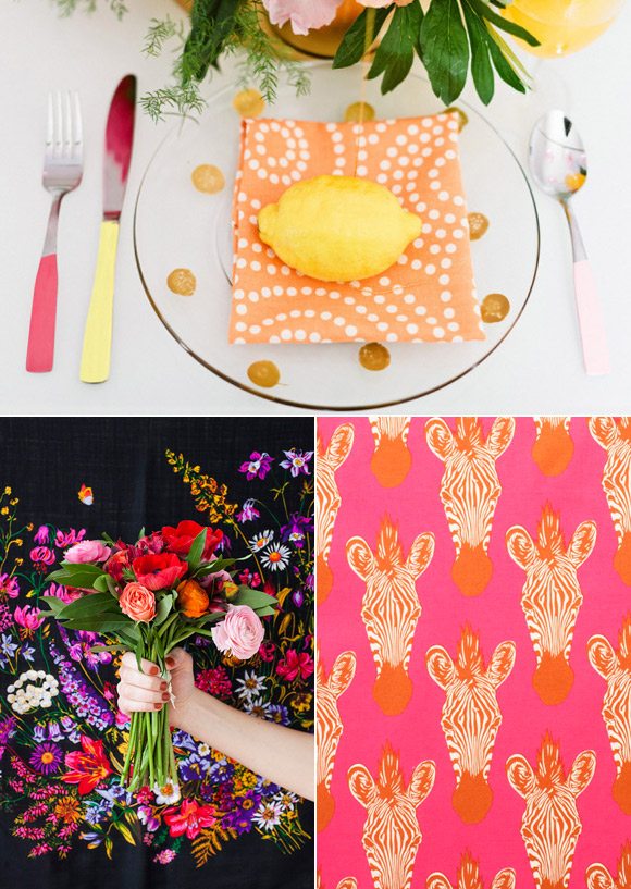 Color Palette: Midnight and Persimmon