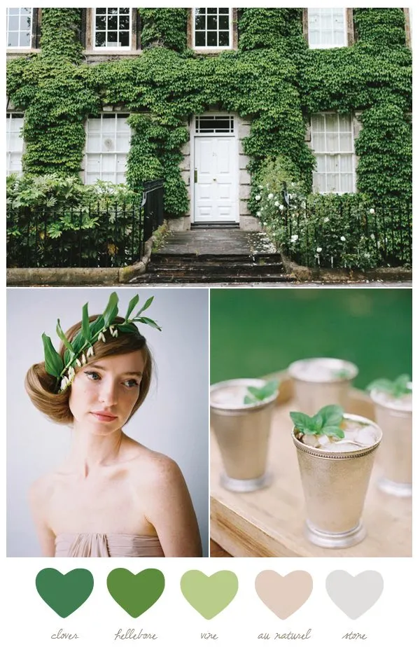 Color Palette: Clover and Hellebore Color Palette: Clover and Hellebore