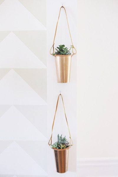 DIY Copper Planters