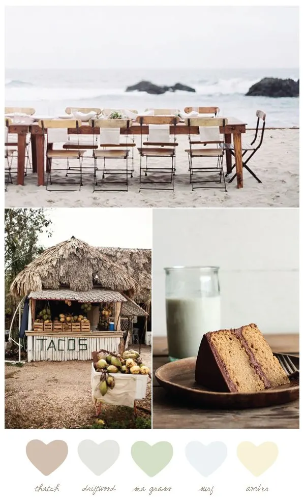 Color Palette: Driftwood and Sea Grass