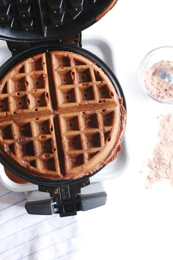 From the Kitchen: Chocolate Cake Waffles