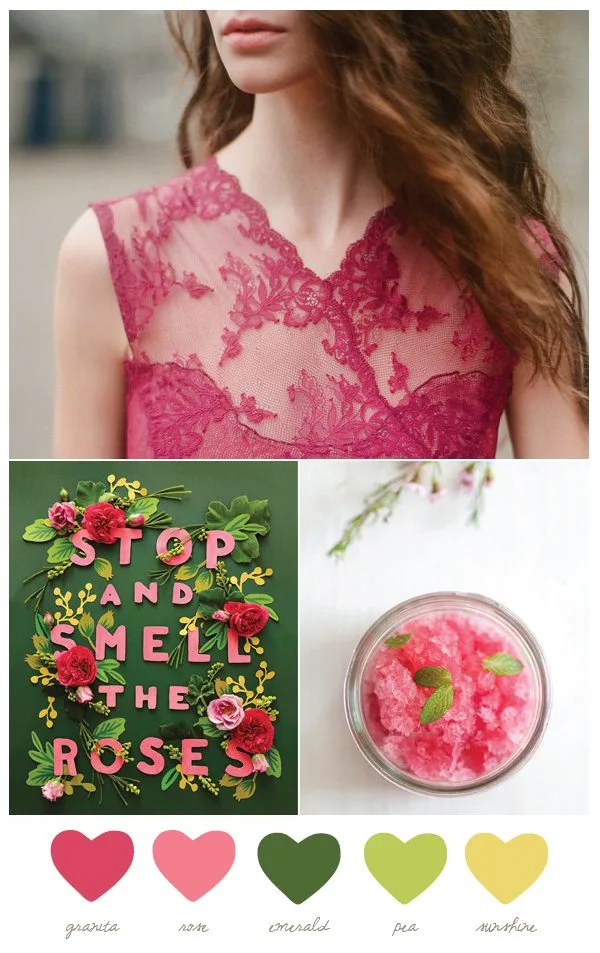 Color Palette: Granita and Emerald