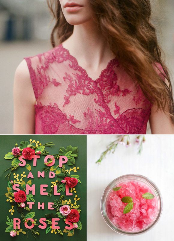 Color Palette: Rose and Emerald