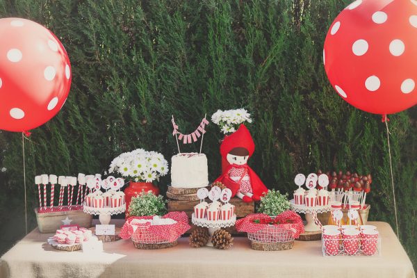 Little Red Riding Hood Birthday Party Printables Supplies & DIY Decorations