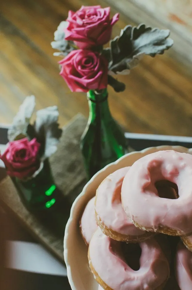 A Coffee and Donuts Bridal Shower | Get bridal shower ideas, entertaining tips and more from @cydconverse!