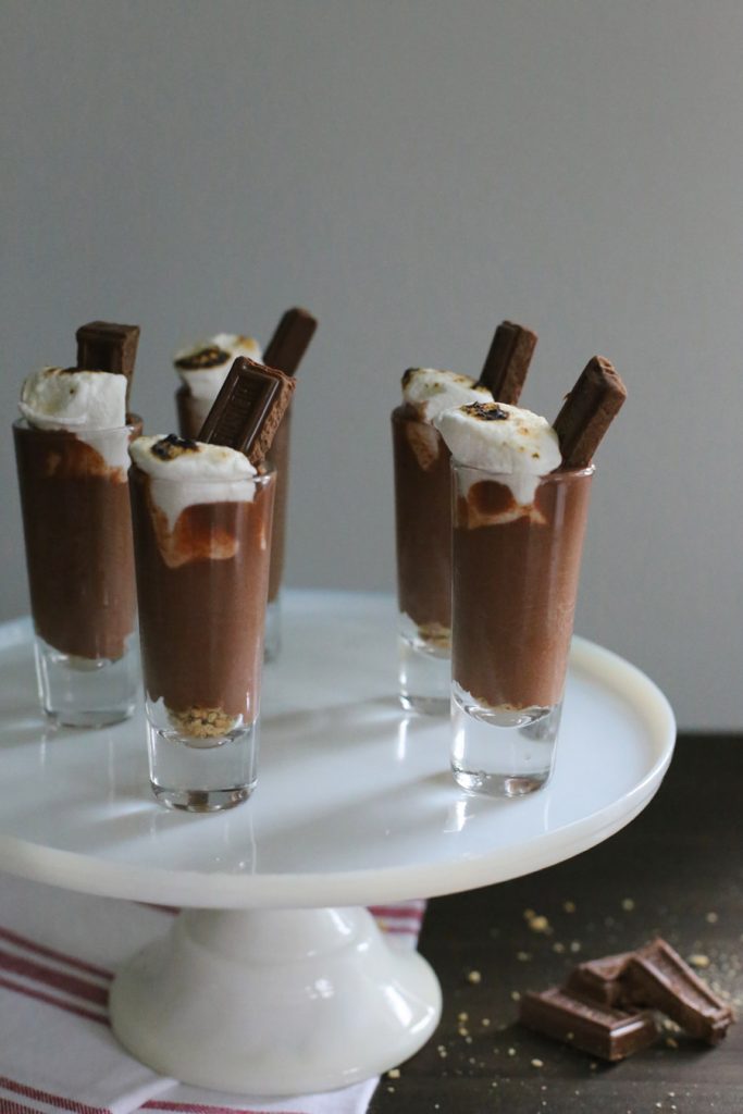 S'mores Pudding Shots | Recipe at The Sweetest Occasion