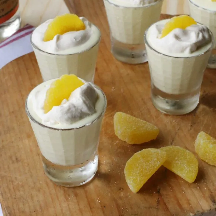 Lemon Drop Pudding Shots