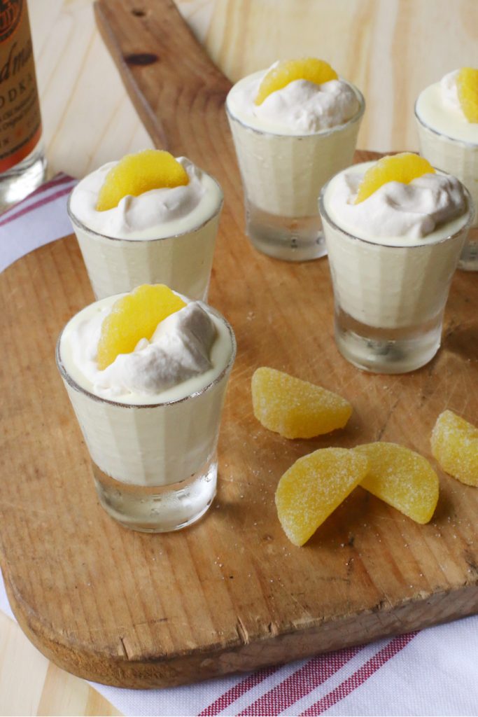 Lemon Drop Pudding Shots | Recipe from The Sweetest Occasion