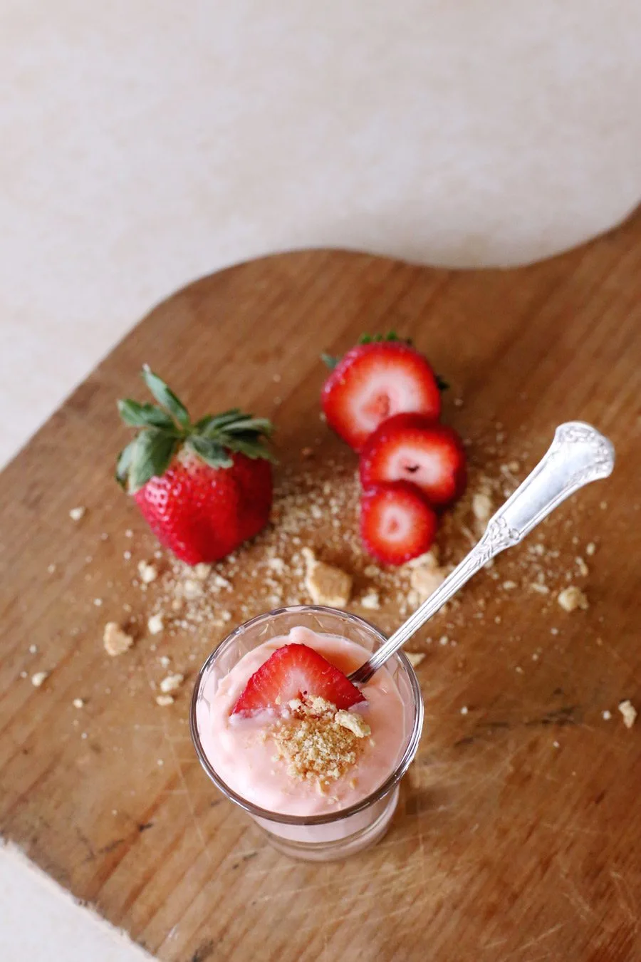 Strawberry Cheesecake Pudding Shots | Recipe at The Sweetest Occasion