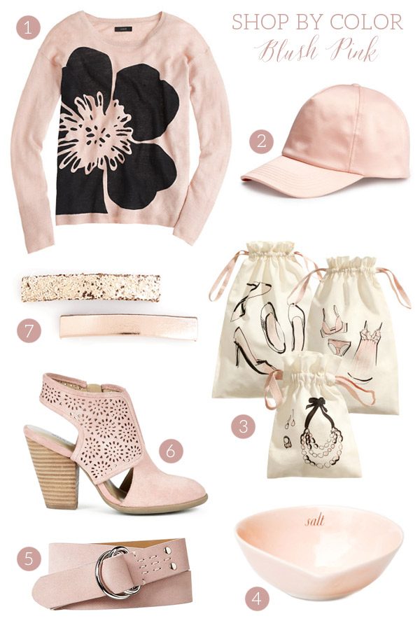 Shop by Color: Blush Pink Accessories