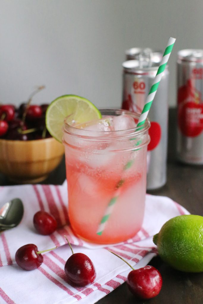 Spiked Cherry Limeade | by @cydconverse of The Sweetest Occasion