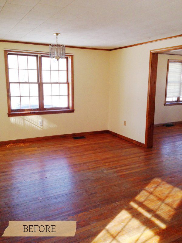 Dining Room Before | Dining Room Makeover Inspiration