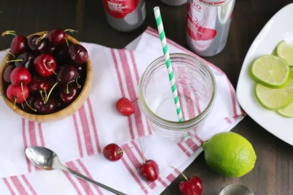 Spiked Cherry Limeade | by @cydconverse of The Sweetest Occasion