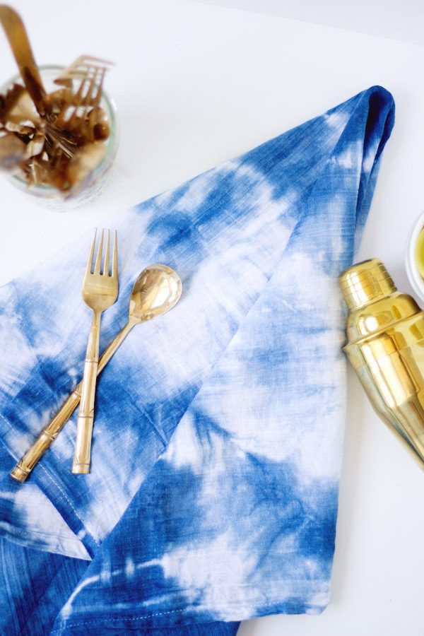 DIY Indigo Kitchen Towels