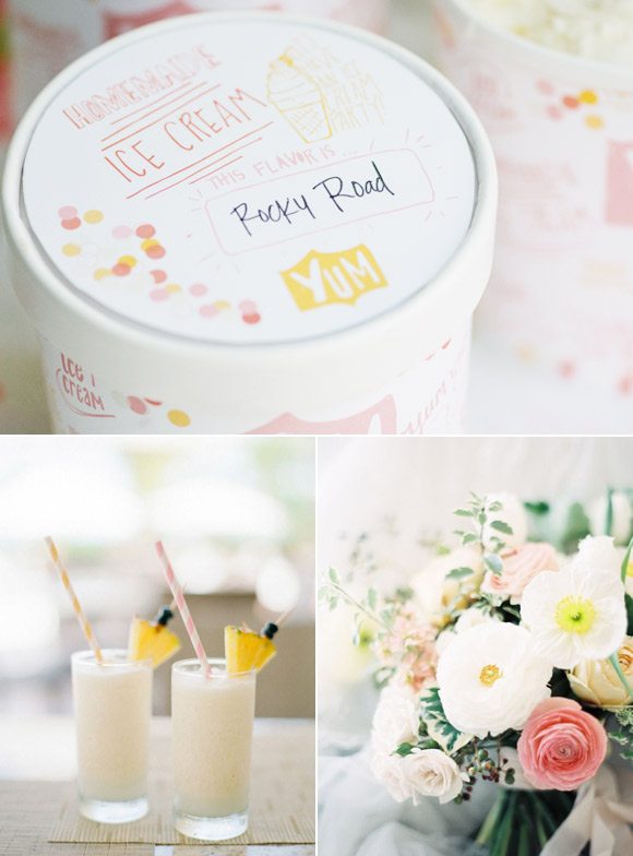 Color Palette: Pineapple and Strawberry
