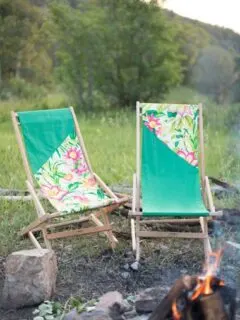 DIY Camp Chair Cover