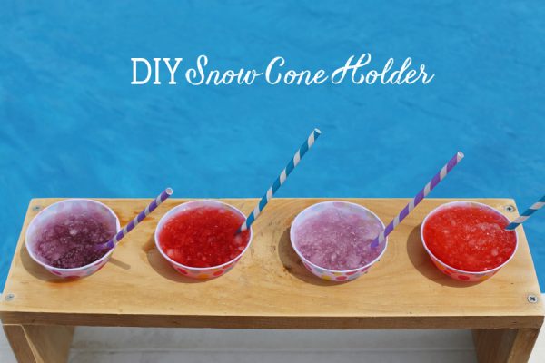 DIY Snow Cone Holder by @cydconverse