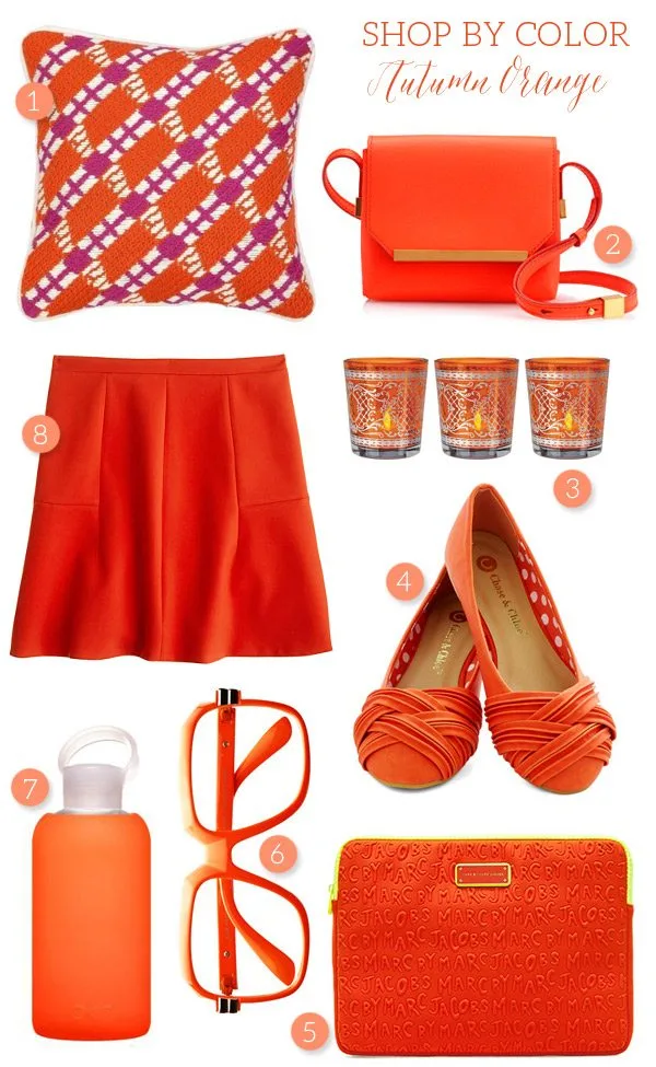 Shop by Color: Autumn Orange