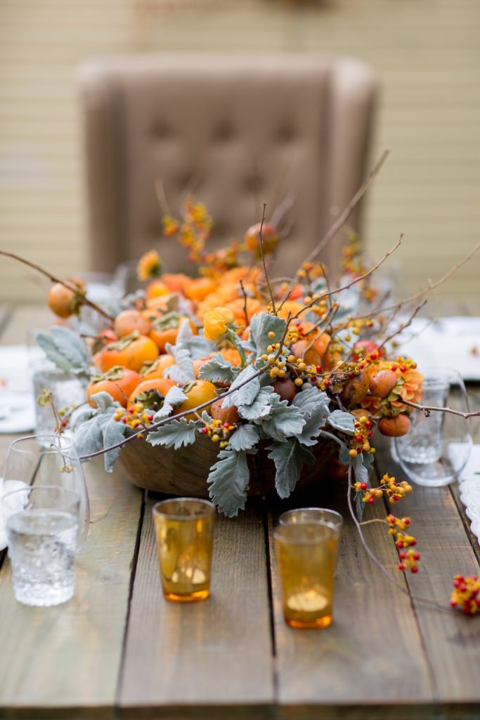 Elegant Fall Centerpiece