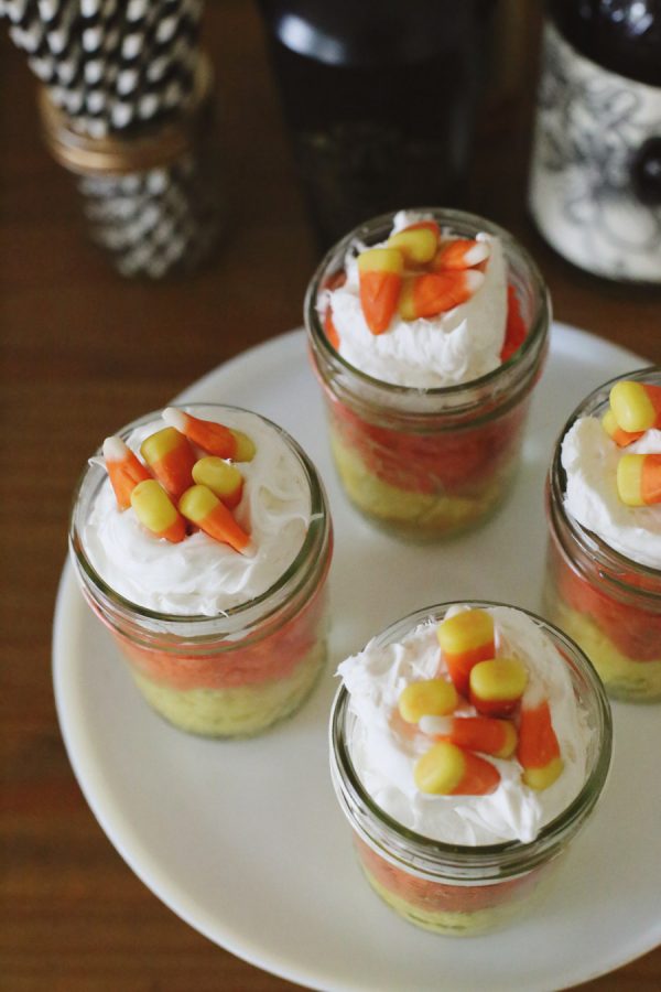 Candy Corn in a Jar