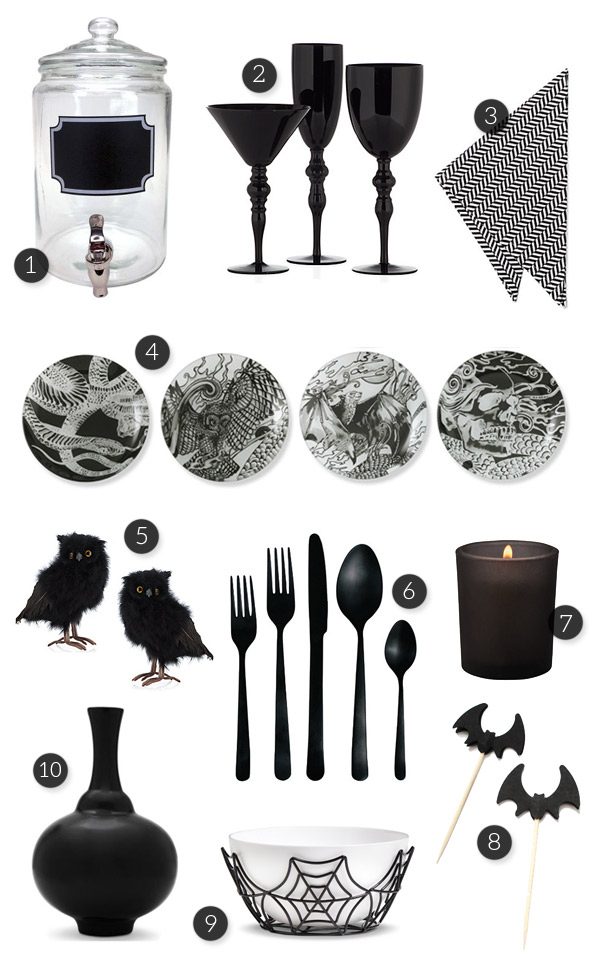 Spooky Glam Halloween Party Ideas