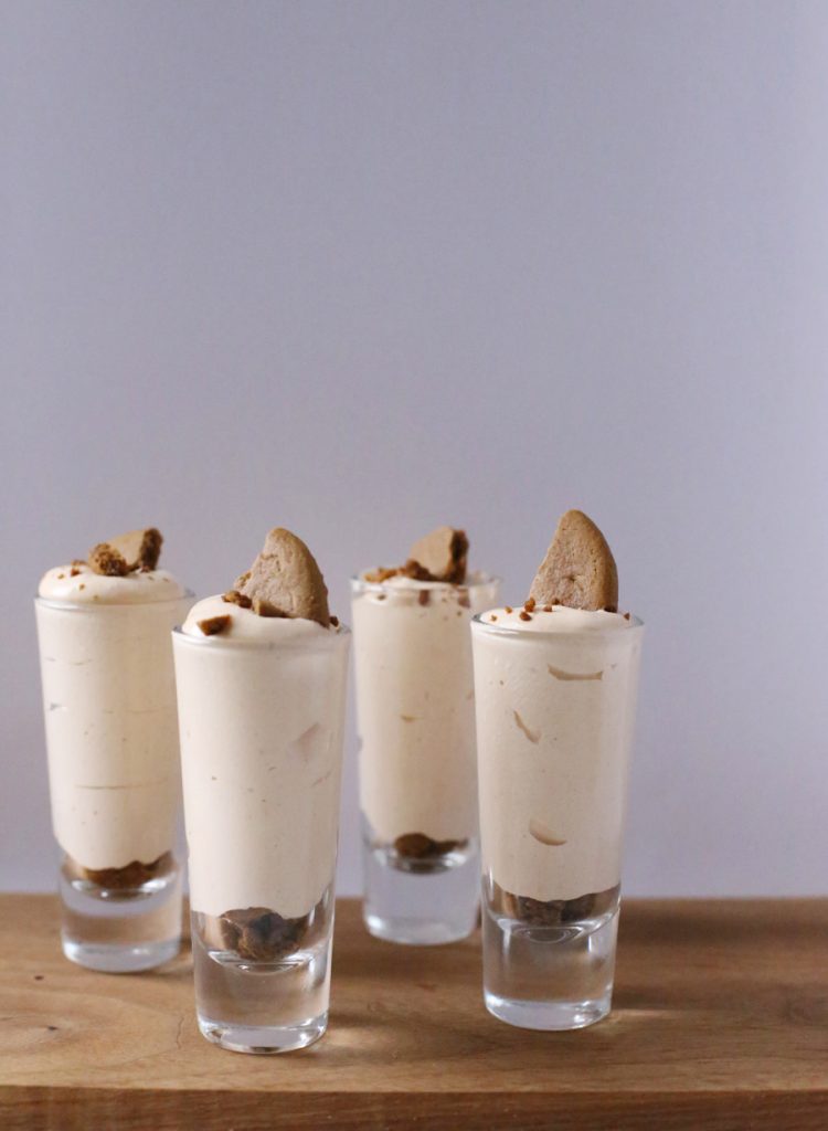 Butterscotch Spice Pudding Shots