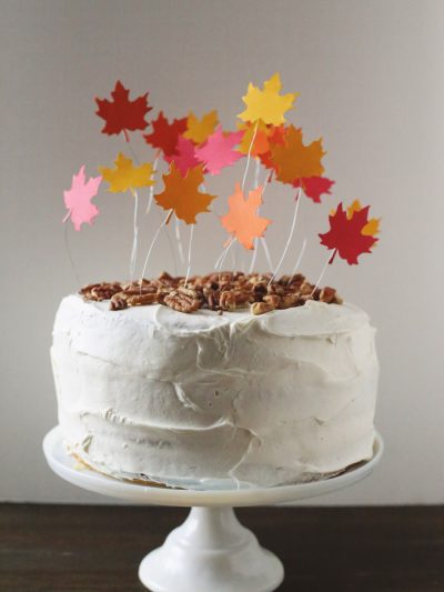 DIY Falling Leaves Cake Topper thumbnail