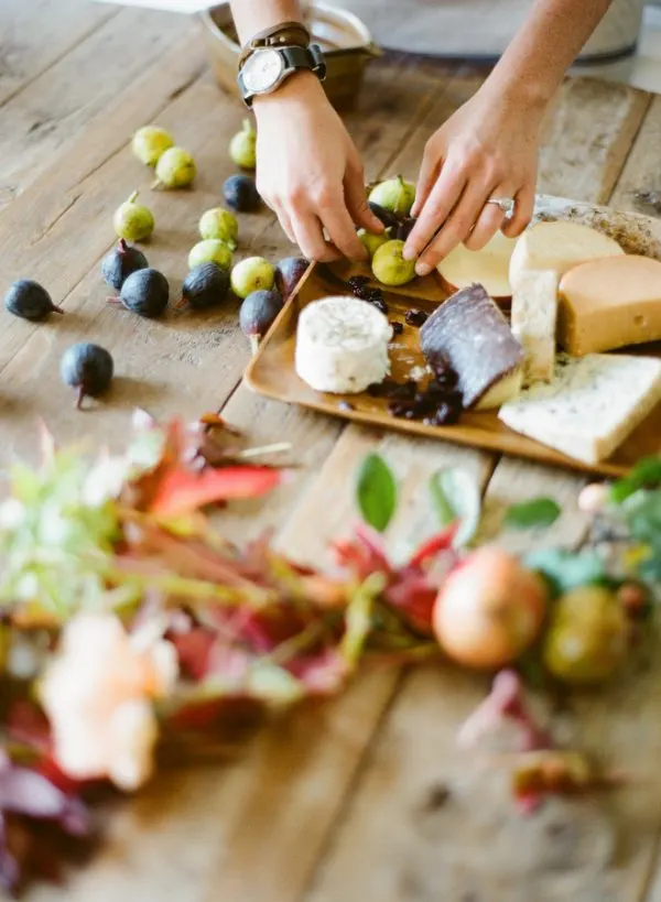 Fig and Cheese Plate