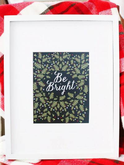 Printable Christmas Art Print thumbnail