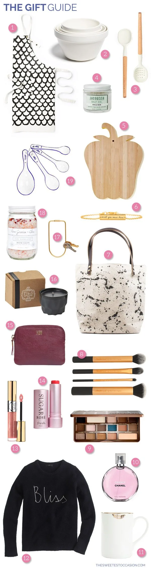 The Gift Guide: Gifts for Her from @cydconverse